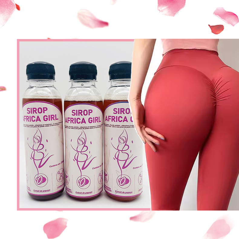 Baisifu Private Label 200ml Brown organic syrup for adult weight gain appetite stimulation and enhancement curves
