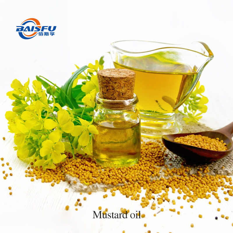 BAISFU 100% Pure Mustard Oil for Massage & Hair Care
