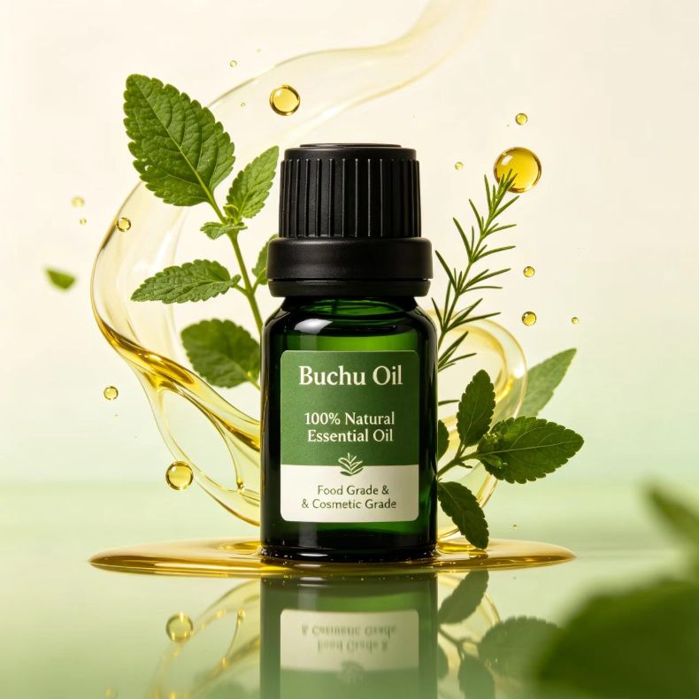Buchu Oil CAS 68606-83-7 amber liquid for food flavor