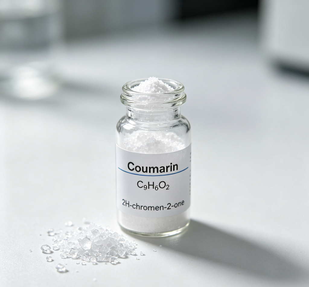 Coumarin CAS 91-64-5 white crystalline powder for food flavor